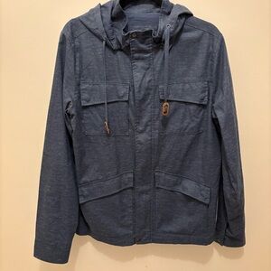 United By Blue Navy Hooded Field Jacket